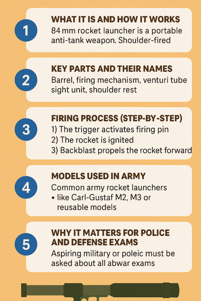 84 mm राकेट लांचर 