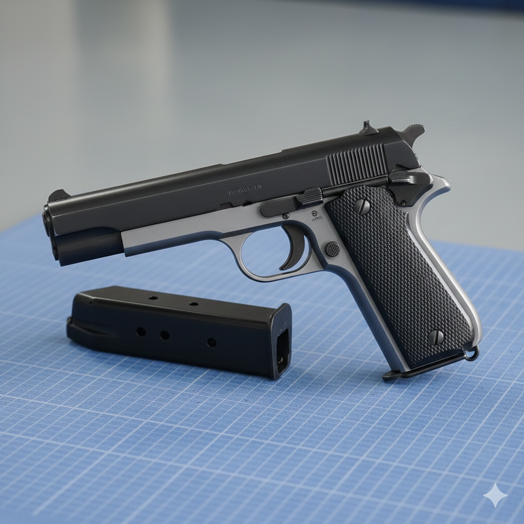 9 mm Pistol ko kholna jodna