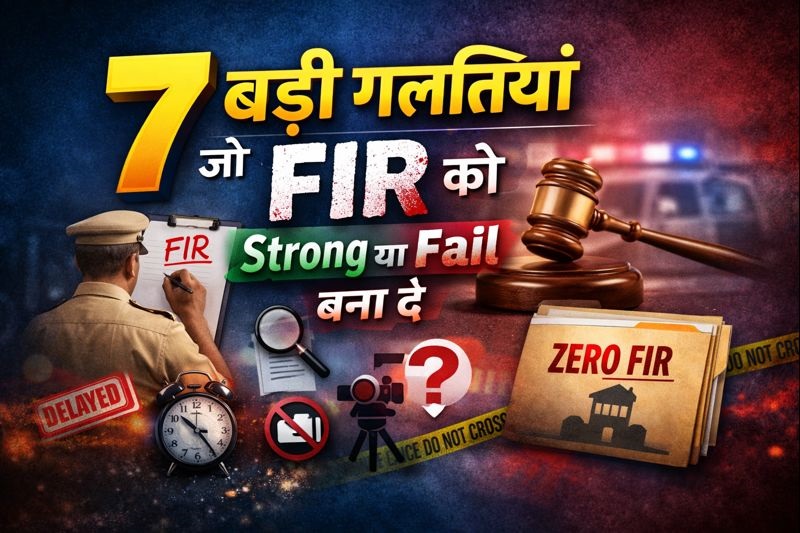 7 Badi Galtiyan jo FIR Ko Strong Ya Fail Bana De