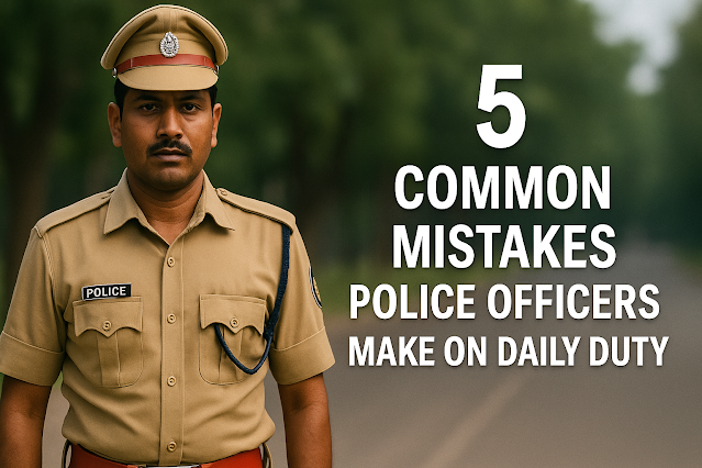 Police Duty Mistakes in India