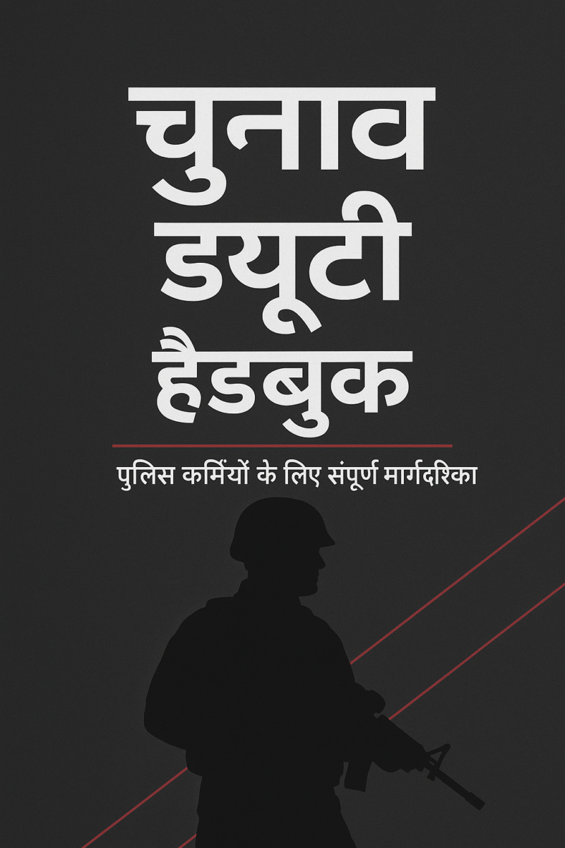 चुनाव ड्यूटी हैंडबुक: पुलिस और CAPF कर्मियों के लिए संपूर्ण प्रशिक्षण मार्गदर्शिका (Hindi eBook)