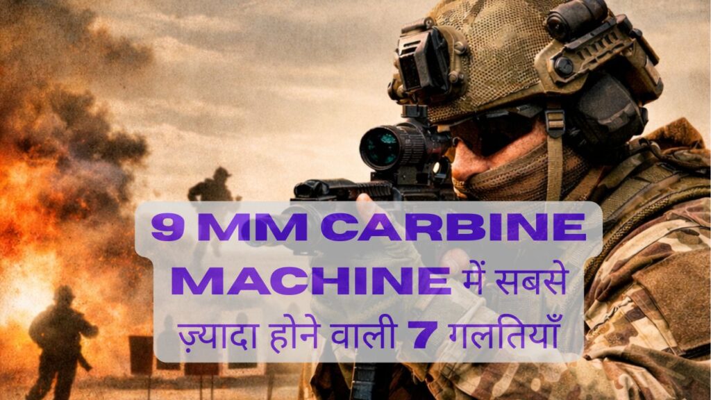 9 mm Carbine Machine