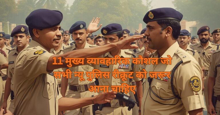 Top Practical Skills for Police Recruits