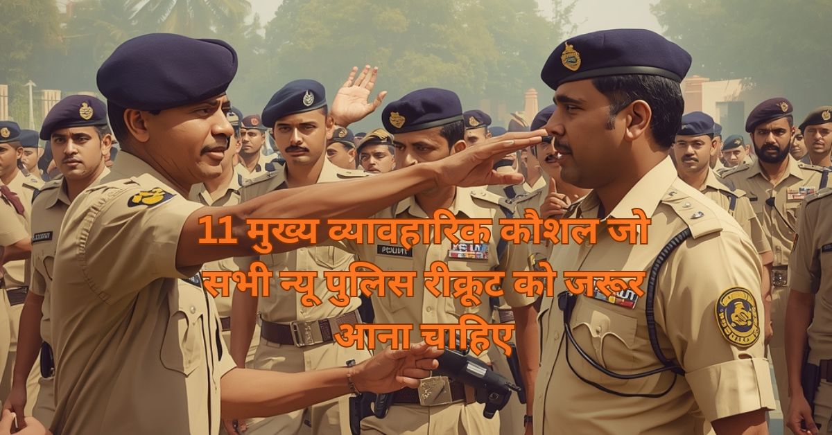 Top Practical Skills for Police Recruits