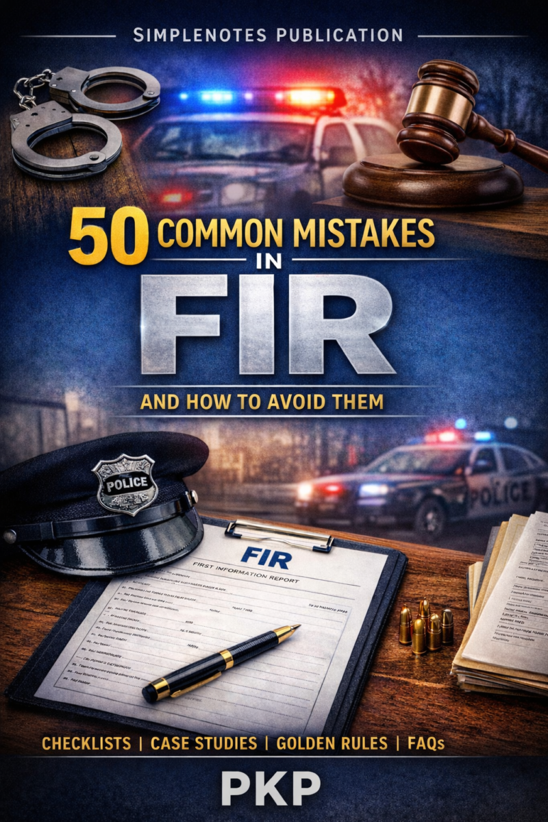 50 Common Mistakes in FIR and How to Avoid