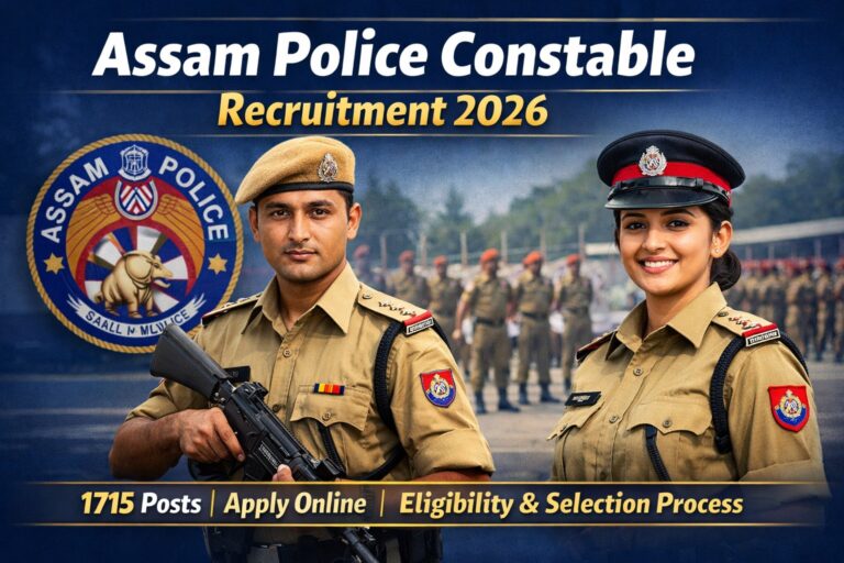 Assam Police Constable Recruitment 2026