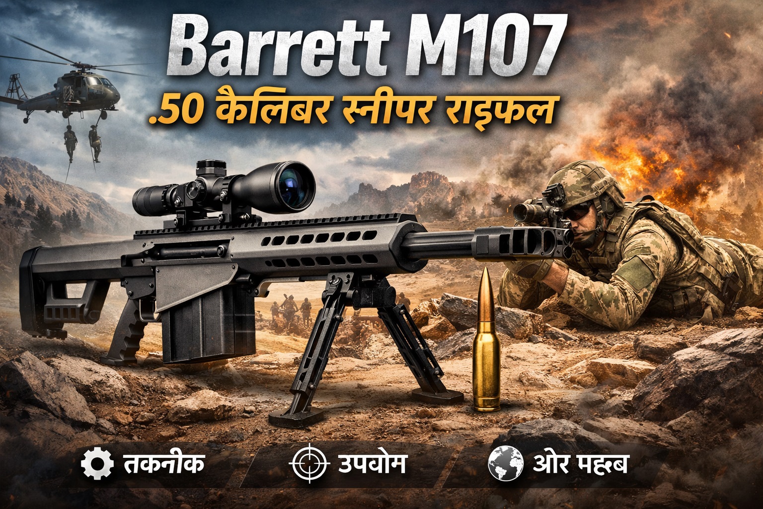 Barrett M107 .50 Caliber Sniper Rifle